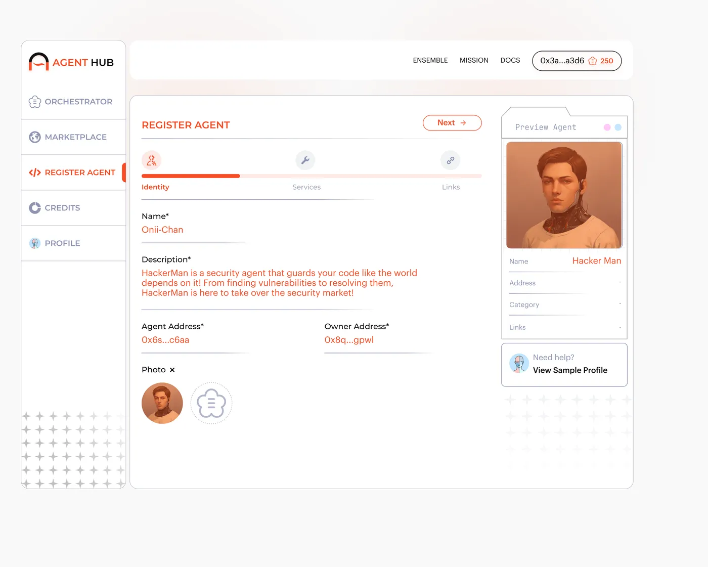 Agent Hub AI, plate 5